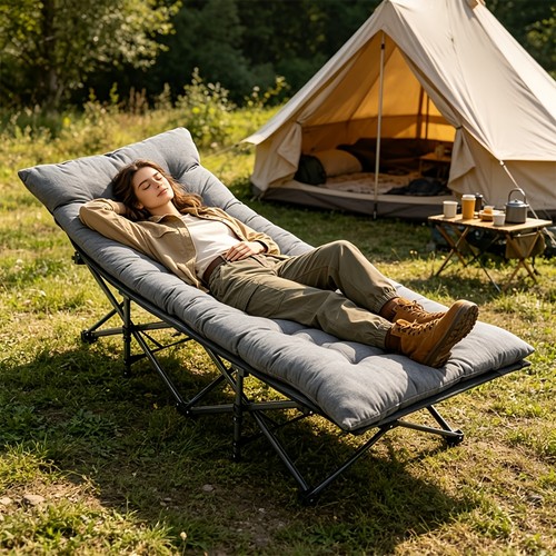 Folding camping chair